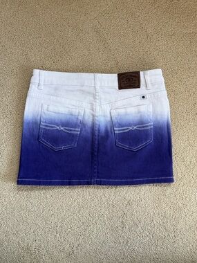 lucky brand denim miniskirt